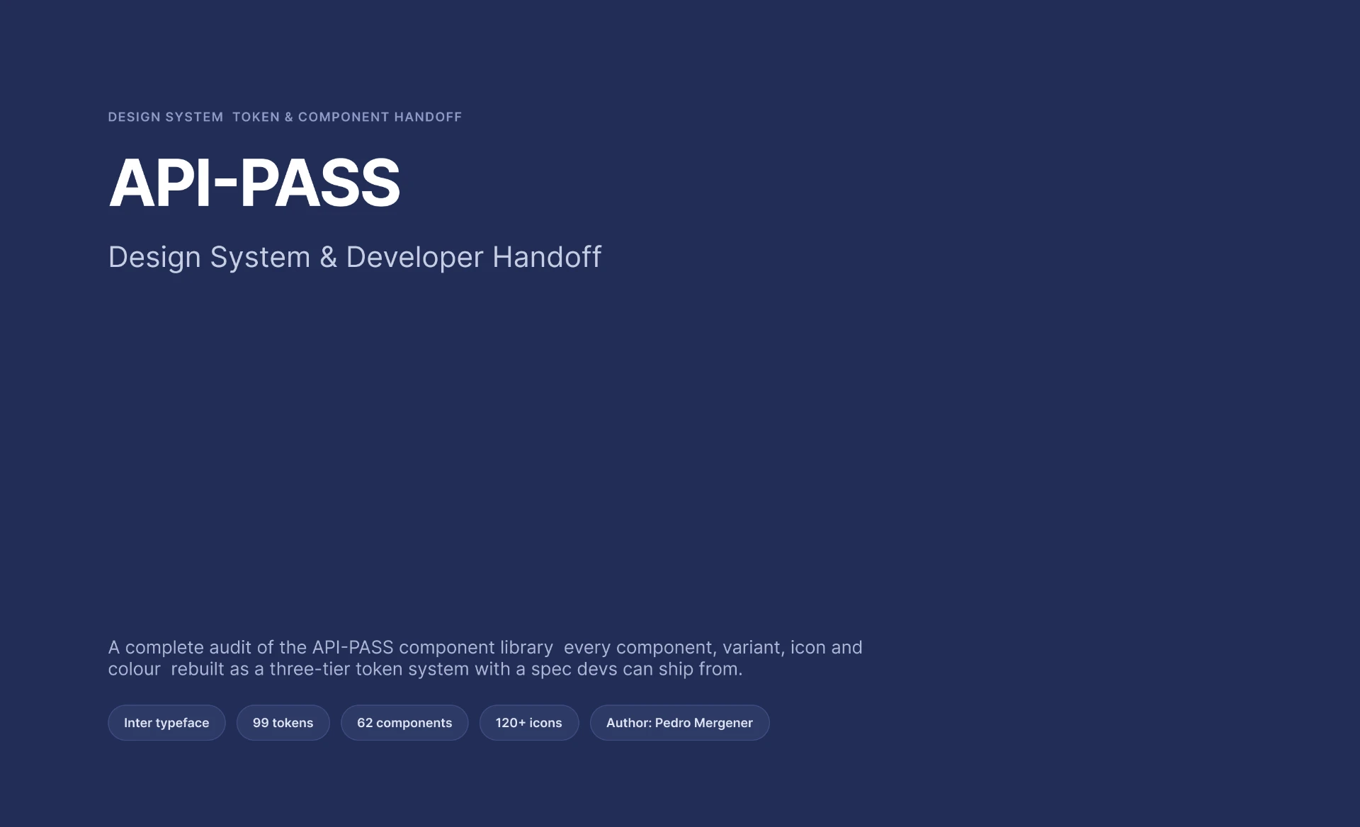A new design system — APIPASS
