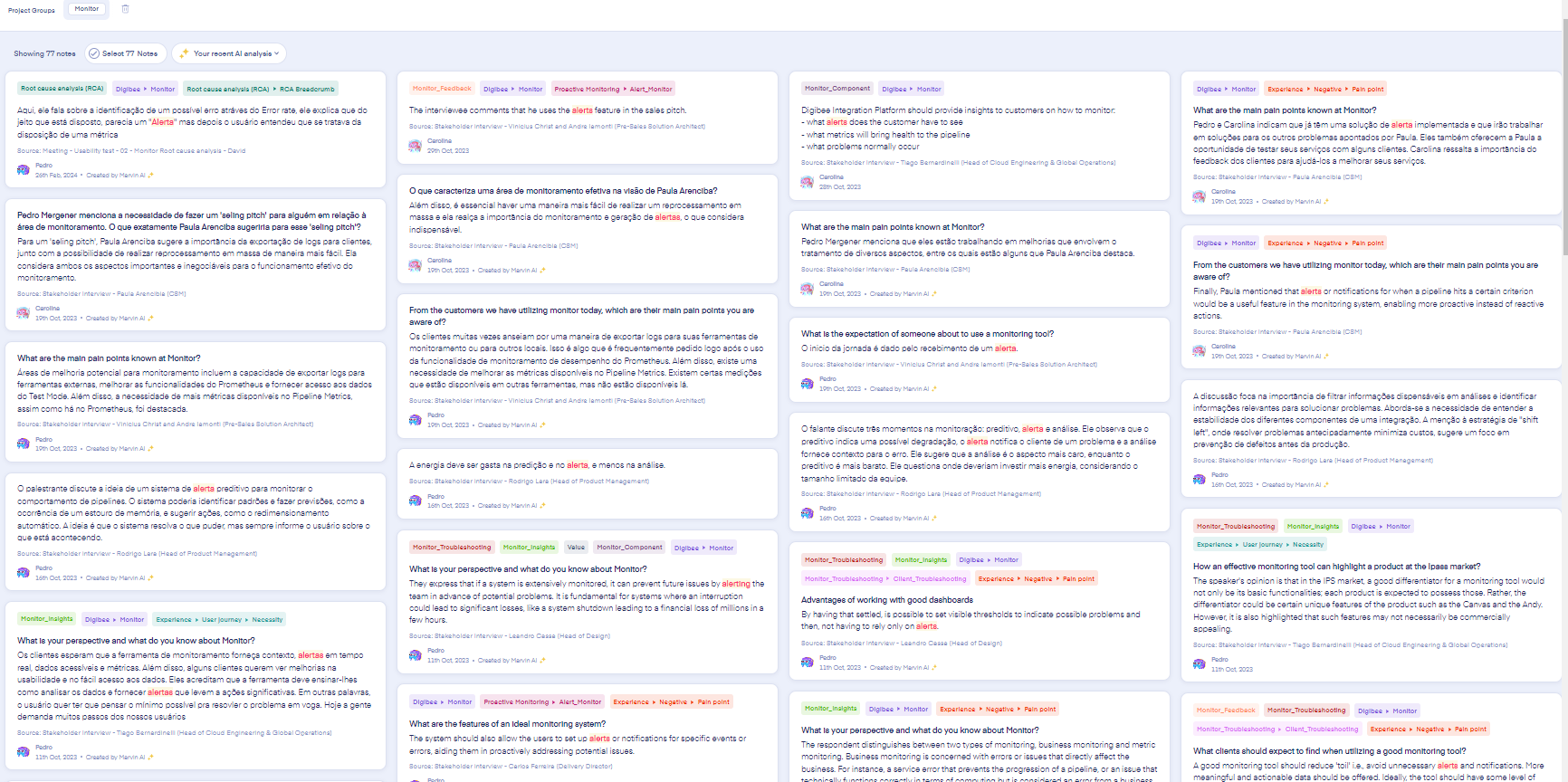 Research nuggets about alerting